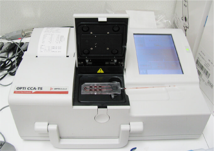 ラップトップ型血液ガス分析システムイメージ